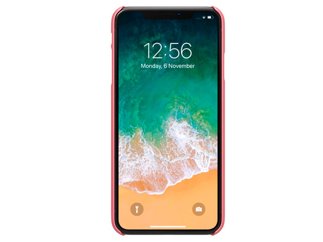 Чехол Nillkin Hard case для Apple iPhone XS max (розово-золотистый, пластиковый)