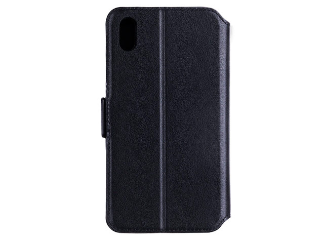 Чехол Nillkin Folio Case для Apple iPhone XS max (черный, кожаный)