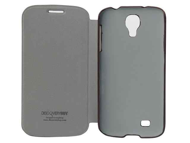 Чехол Discovery Buy City Elegant Case для Samsung Galaxy S4 i9500 (коричневый, кожанный)