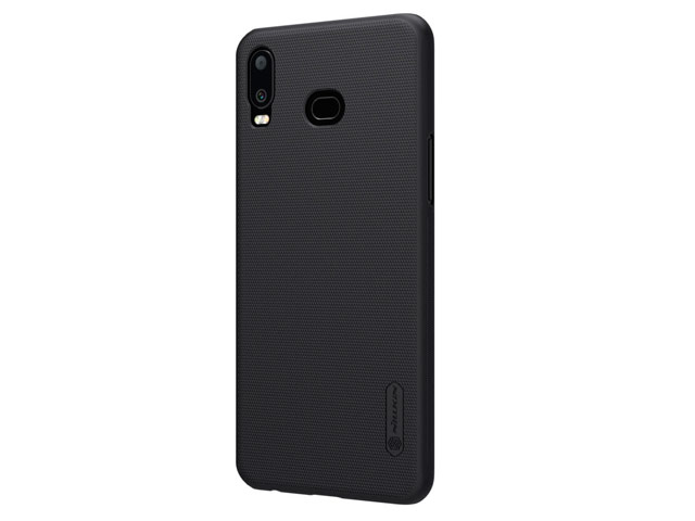 Чехол Nillkin Hard case для Samsung Galaxy A6s (черный, пластиковый)