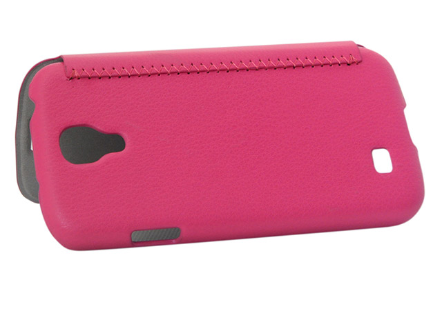Чехол Discovery Buy City Elegant Case для Samsung Galaxy S4 i9500 (розовый, кожанный)