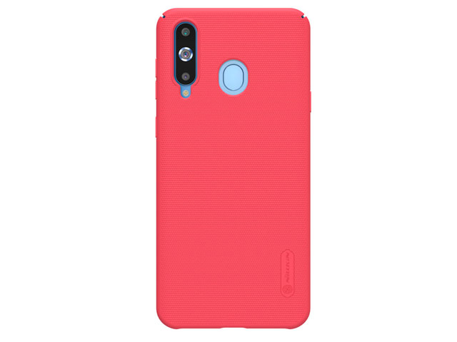 Чехол Nillkin Hard case для Samsung Galaxy A8s (красный, пластиковый)