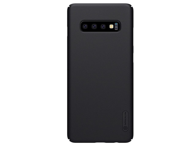 Чехол Nillkin Hard case для Samsung Galaxy S10 (черный, пластиковый)