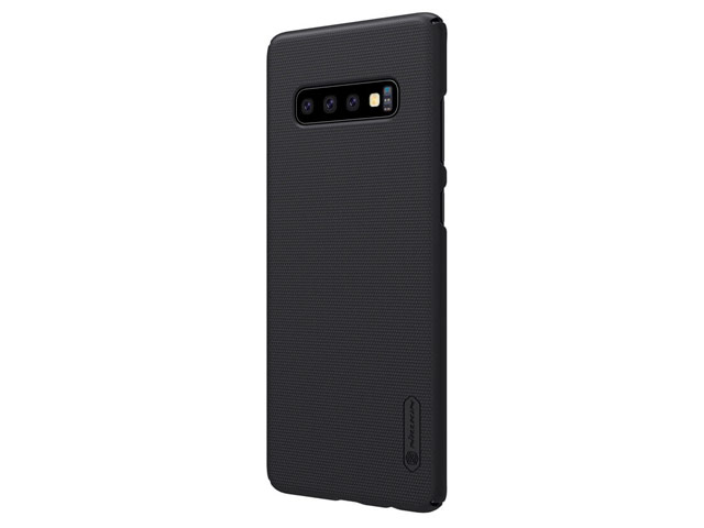 Чехол Nillkin Hard case для Samsung Galaxy S10 (черный, пластиковый)