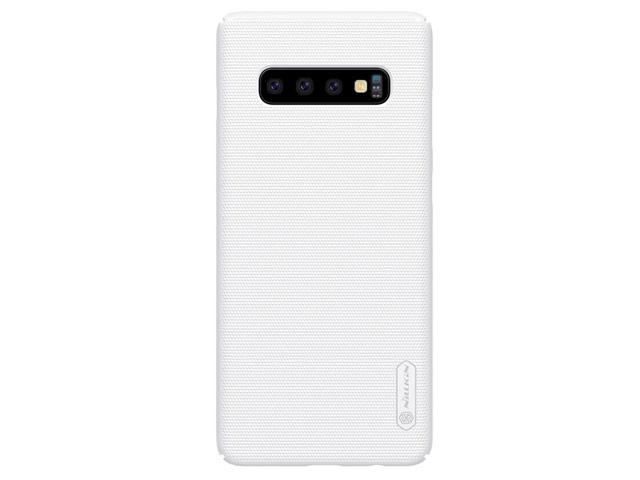 Чехол Nillkin Hard case для Samsung Galaxy S10 plus (белый, пластиковый)