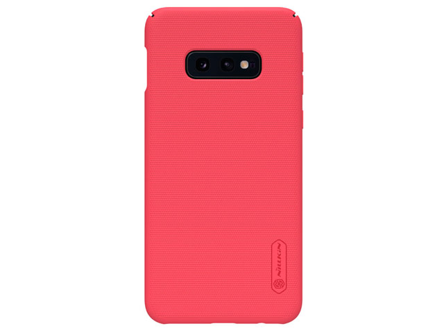 Чехол Nillkin Hard case для Samsung Galaxy S10 lite (красный, пластиковый)