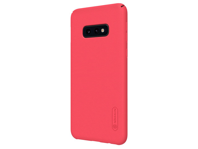 Чехол Nillkin Hard case для Samsung Galaxy S10 lite (красный, пластиковый)