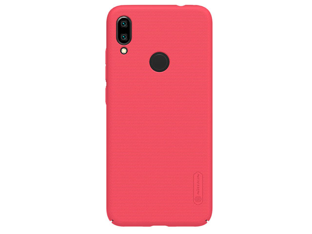 Чехол Nillkin Hard case для Xiaomi Redmi Note 7 (красный, пластиковый)