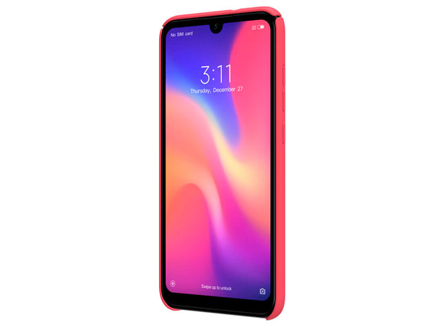 Чехол Nillkin Hard case для Xiaomi Mi Play (красный, пластиковый)