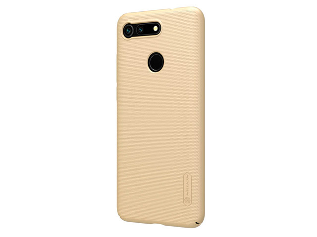Чехол Nillkin Hard case для Huawei Honor V20 (золотистый, пластиковый)