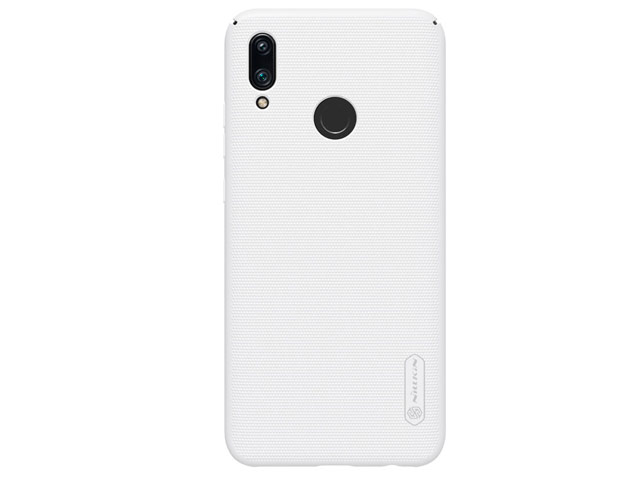 Чехол Nillkin Hard case для Huawei P smart 2019 (белый, пластиковый)