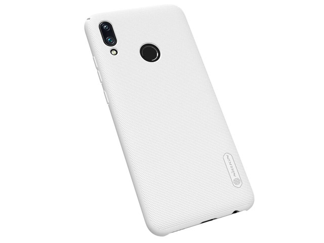 Чехол Nillkin Hard case для Huawei P smart 2019 (белый, пластиковый)