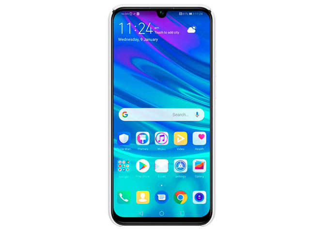 Чехол Nillkin Hard case для Huawei P smart 2019 (белый, пластиковый)