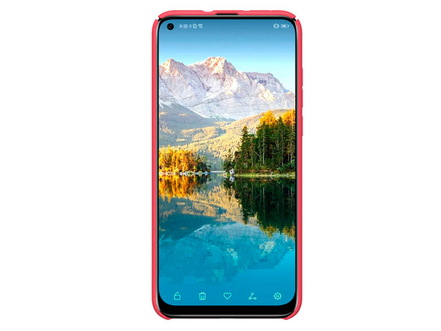 Чехол Nillkin Hard case для Huawei Nova 4 (красный, пластиковый)