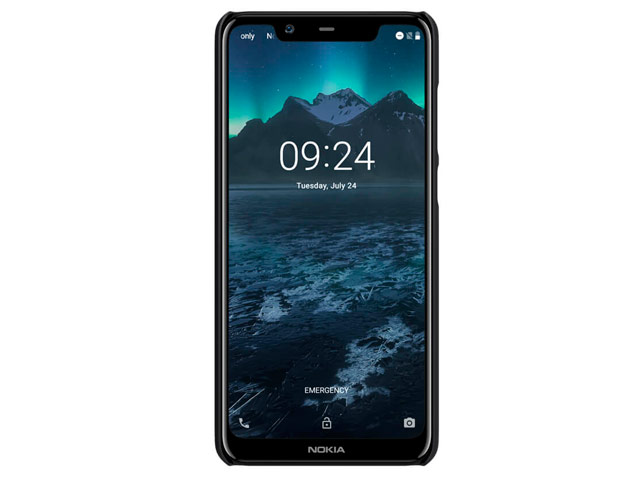Чехол Nillkin Hard case для Nokia 5.1 plus (черный, пластиковый)