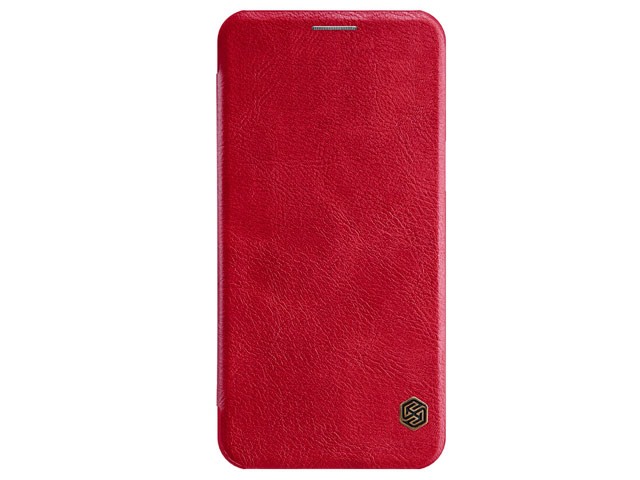 Чехол Nillkin Qin leather case для Samsung Galaxy A6s (красный, кожаный)