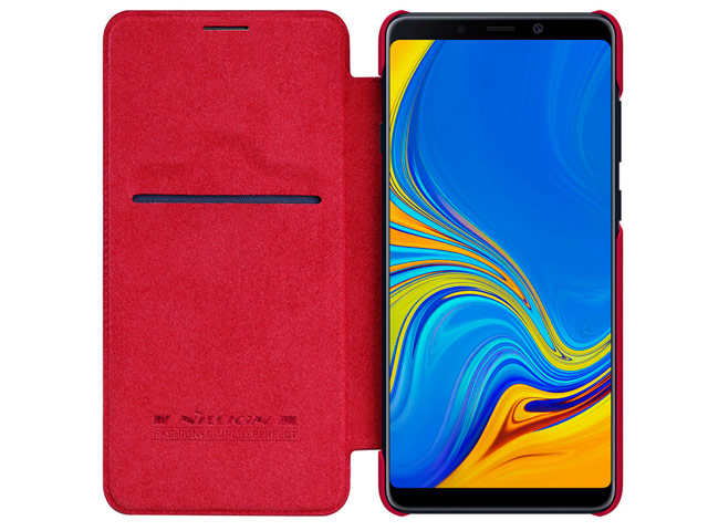 Чехол Nillkin Qin leather case для Samsung Galaxy A9 2018 (красный, кожаный)