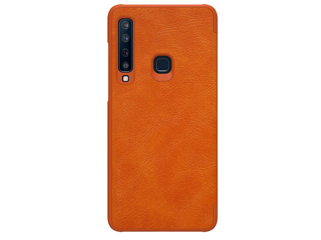 Чехол Nillkin Qin leather case для Samsung Galaxy A9 2018 (коричневый, кожаный)