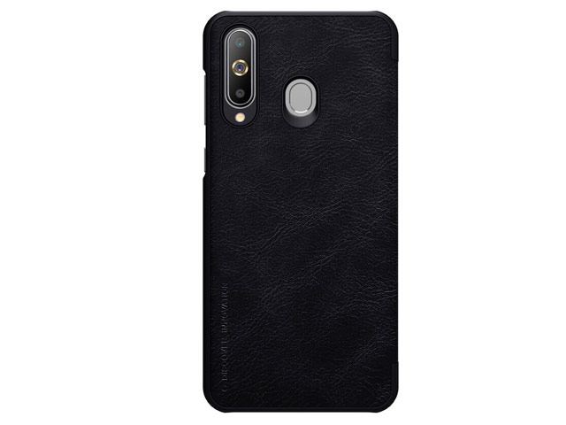 Чехол Nillkin Qin leather case для Samsung Galaxy A8s (черный, кожаный)