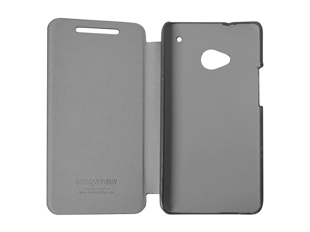 Чехол Discovery Buy City Elegant Case для HTC One 801e (HTC M7) (черный, кожанный)