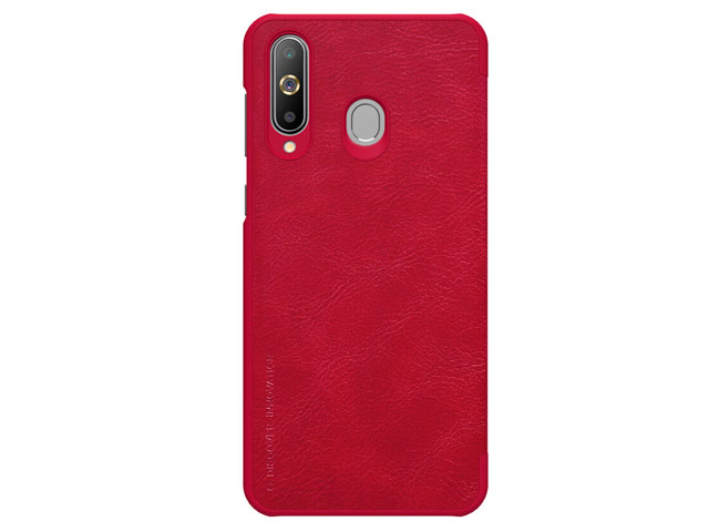 Чехол Nillkin Qin leather case для Samsung Galaxy A8s (красный, кожаный)