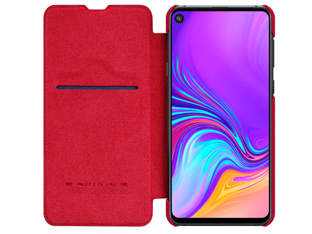 Чехол Nillkin Qin leather case для Samsung Galaxy A8s (красный, кожаный)