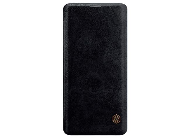 Чехол Nillkin Qin leather case для Samsung Galaxy S10 (черный, кожаный)