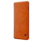 Чехол Nillkin Qin leather case для Samsung Galaxy S10 (коричневый, кожаный)