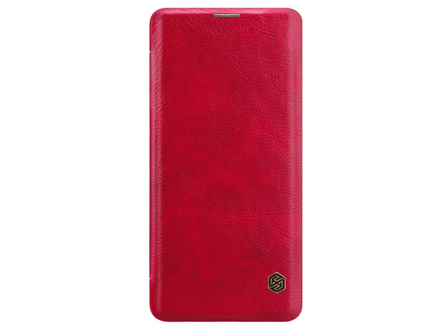 Чехол Nillkin Qin leather case для Samsung Galaxy S10 plus (красный, кожаный)