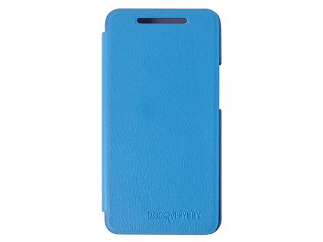 Чехол Discovery Buy City Elegant Case для HTC One 801e (HTC M7) (синий, кожанный)