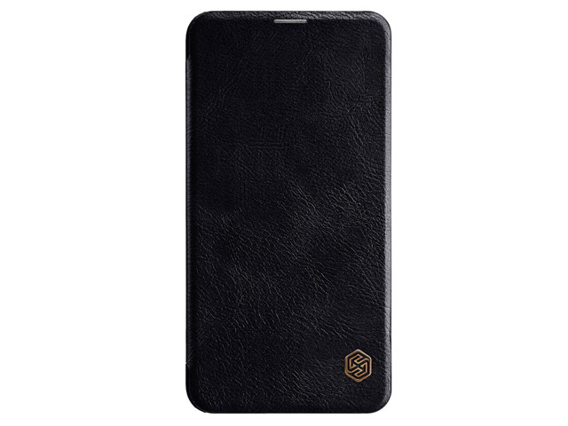 Чехол Nillkin Qin leather case для Samsung Galaxy S10 lite (черный, кожаный)