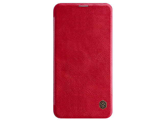 Чехол Nillkin Qin leather case для Samsung Galaxy S10 lite (красный, кожаный)