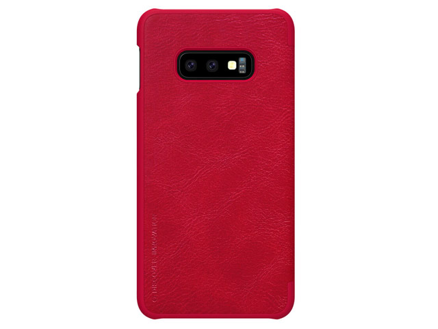 Чехол Nillkin Qin leather case для Samsung Galaxy S10 lite (красный, кожаный)