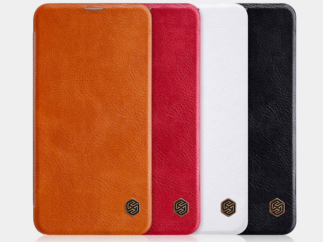 Чехол Nillkin Qin leather case для Samsung Galaxy S10 lite (белый, кожаный)