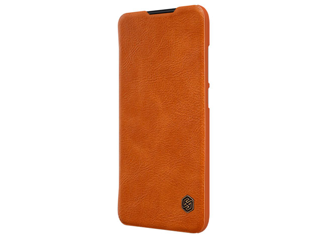 Чехол Nillkin Qin leather case для Xiaomi Mi Play (коричневый, кожаный)