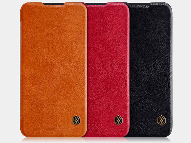 Чехол Nillkin Qin leather case для Xiaomi Mi Play (коричневый, кожаный)