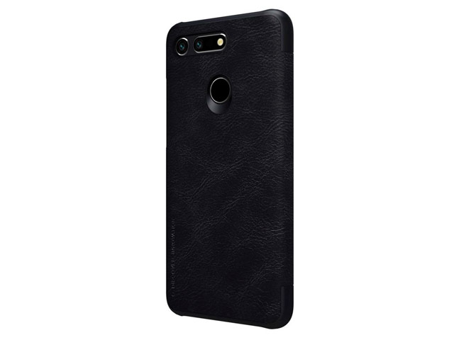 Чехол Nillkin Qin leather case для Huawei Honor V20 (черный, кожаный)