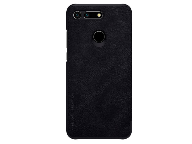 Чехол Nillkin Qin leather case для Huawei Honor V20 (черный, кожаный)