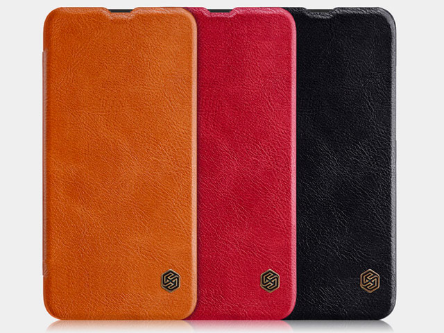 Чехол Nillkin Qin leather case для Huawei Honor V20 (черный, кожаный)