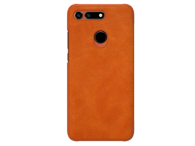 Чехол Nillkin Qin leather case для Huawei Honor V20 (коричневый, кожаный)