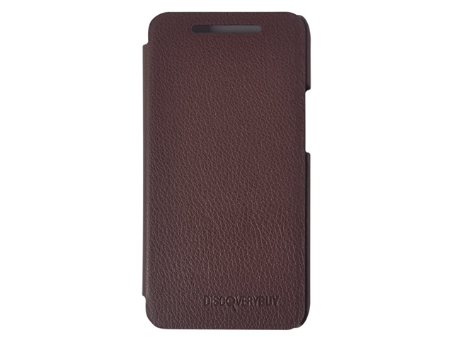 Чехол Discovery Buy City Elegant Case для HTC One 801e (HTC M7) (коричневый, кожанный)