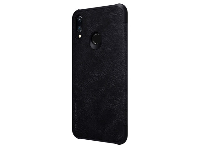 Чехол Nillkin Qin leather case для Huawei P smart 2019 (черный, кожаный)