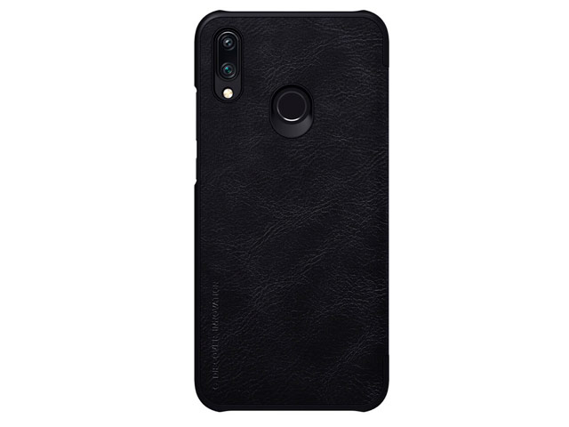 Чехол Nillkin Qin leather case для Huawei P smart 2019 (черный, кожаный)