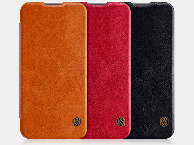 Чехол Nillkin Qin leather case для Huawei P smart 2019 (коричневый, кожаный)
