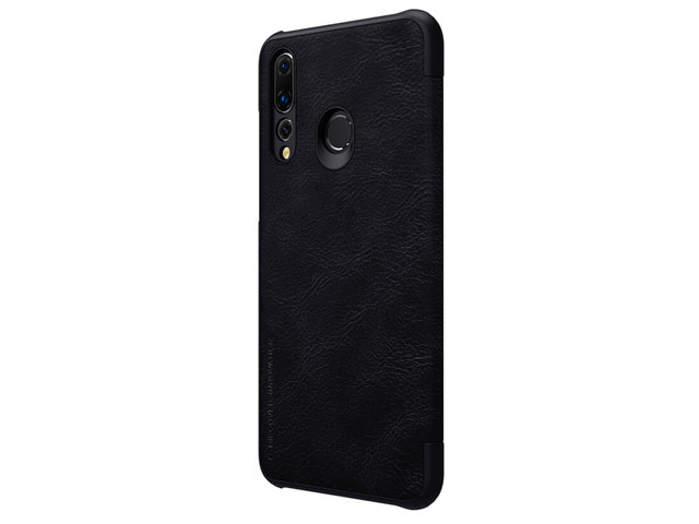 Чехол Nillkin Qin leather case для Huawei Nova 4 (черный, кожаный)