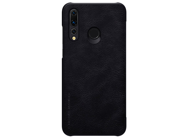 Чехол Nillkin Qin leather case для Huawei Nova 4 (черный, кожаный)