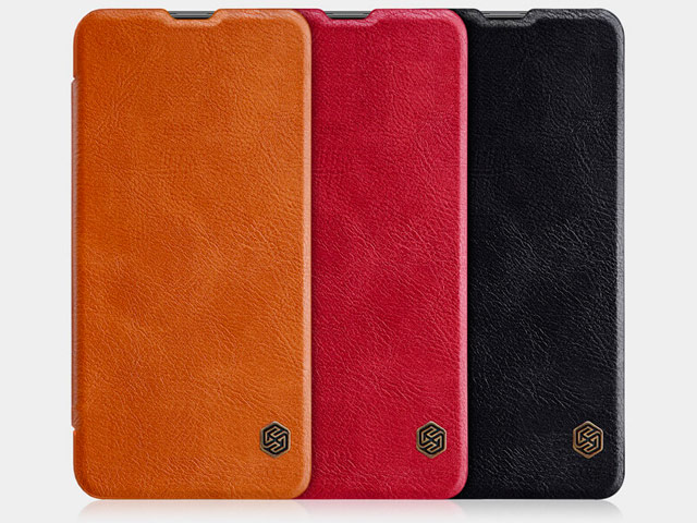 Чехол Nillkin Qin leather case для Huawei Nova 4 (черный, кожаный)