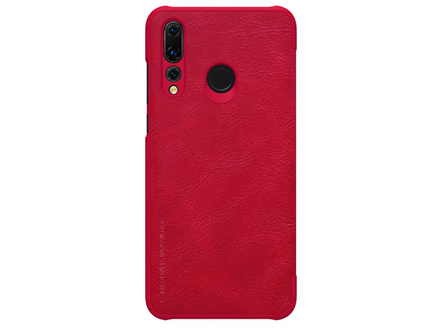 Чехол Nillkin Qin leather case для Huawei Nova 4 (красный, кожаный)