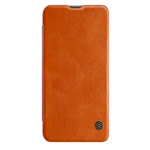Чехол Nillkin Qin leather case для Huawei Nova 4 (коричневый, кожаный)
