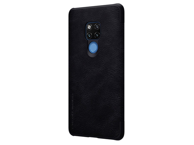 Чехол Nillkin Qin leather case для Huawei Mate 20X (черный, кожаный)